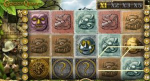 Free Falls — бонусный раунд слота Gonzo's Quest с множителями до x15