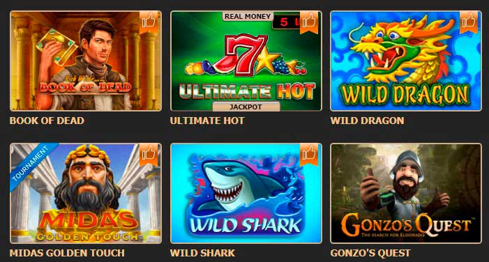 Популярные слоты Rox Casino